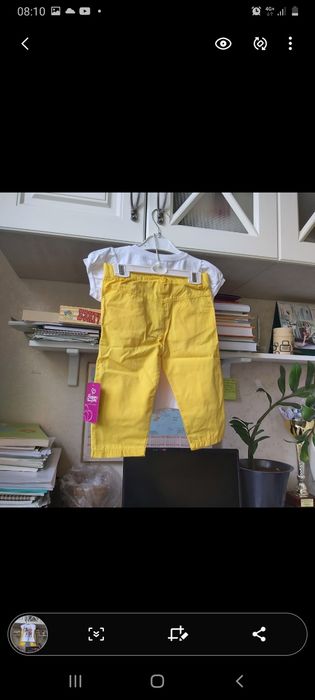 Кофточка с шортами,  с этикеткой