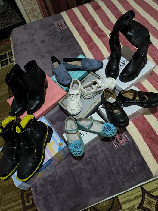 Продается детская и взрослая обувь б/ у