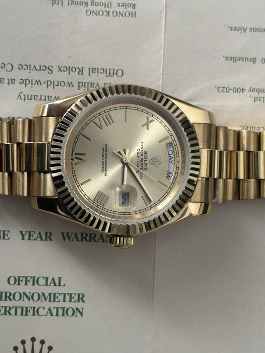 Rolex day-date gold