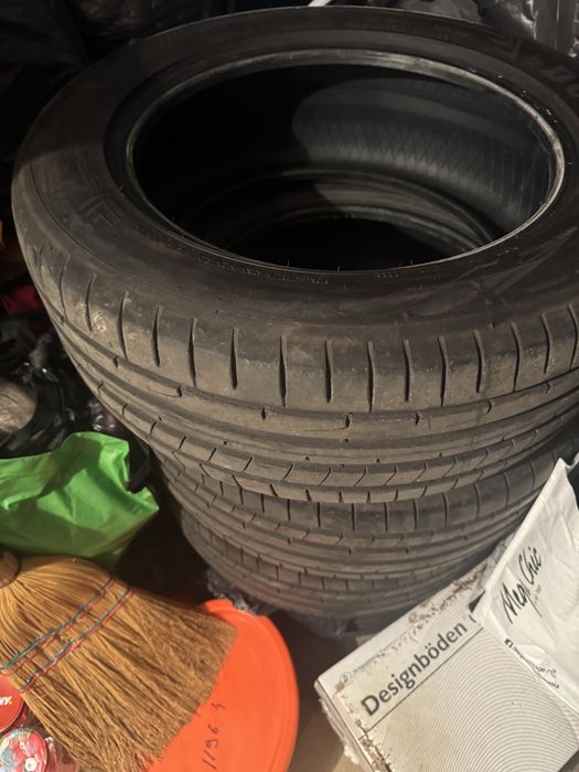 Anvelope vară Dunlop 235/55 R17 DOT 2025 – aproape noi – PREȚ MIC