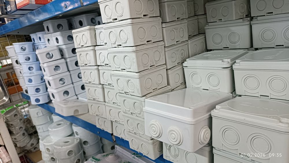 Монтажная коробка для камер видеонаблюдения коробка распределительная