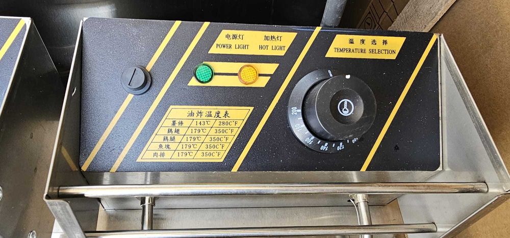 REDUCERE Friteuza cu robineti capacitate 14l+14l TRANSPORT GRATUIT