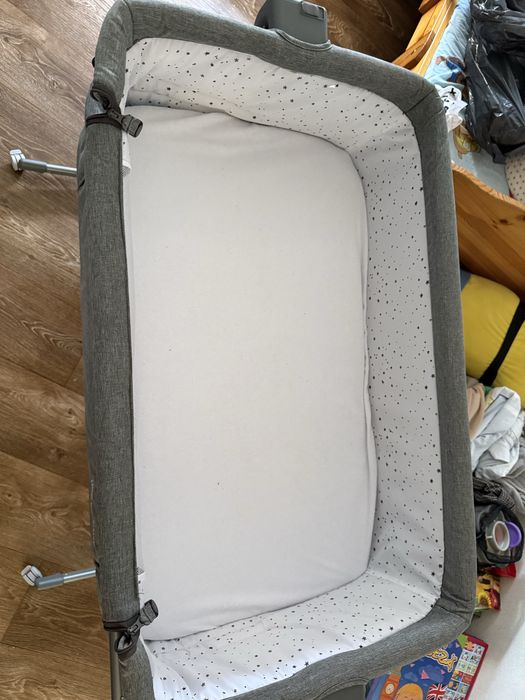 Co-sleeper Kinderkraft gri