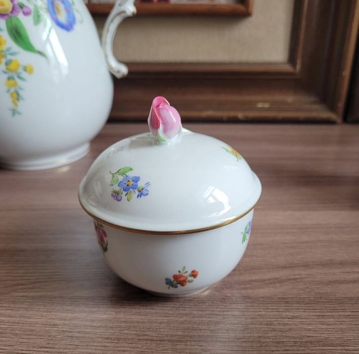 Антикварный чайный сервиз от Meissen