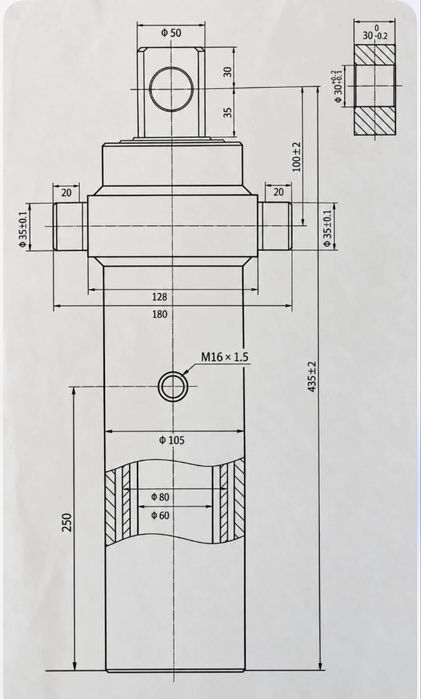 Продавам НОВИ Хидравлини  ЦИЛИНДРИ/КРИК   ЗА РСД 4