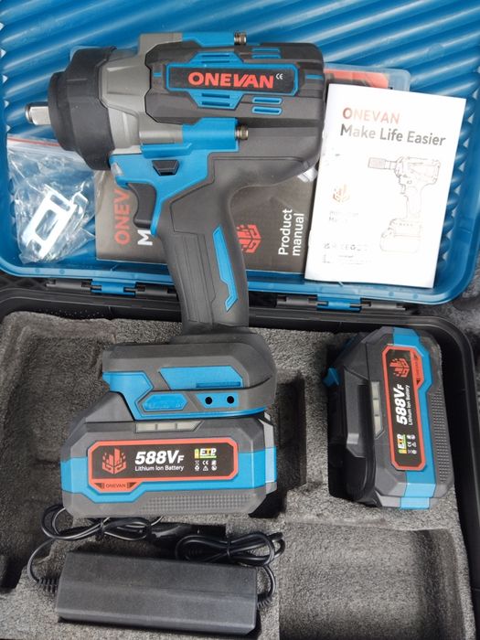 Гайковерт ONE VAN 2800 Nm, Безчетков мотор!