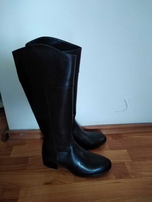 Cizme de dama din piele italiana