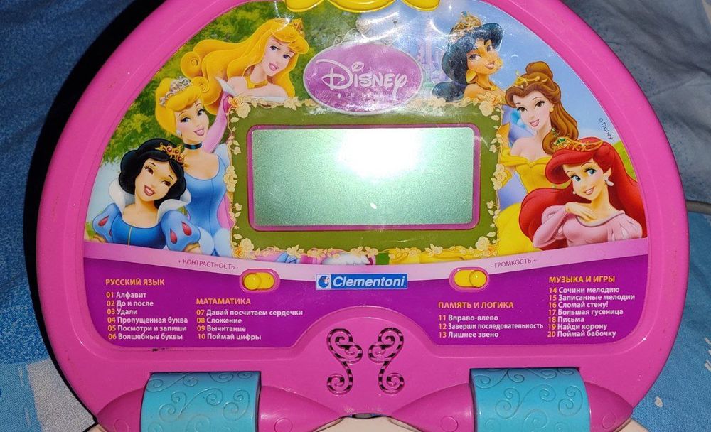 Обучающий детский ноутбук Clementoni с тематикой Disney Princess!