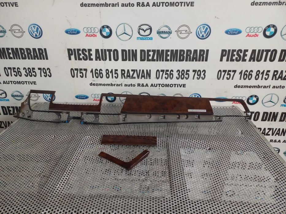Ornamente Ornament Trim Bord Mahon Audi A8 4H D4 Volan Stanga An 2010-2011-2012-2013-2014-2015-2016
