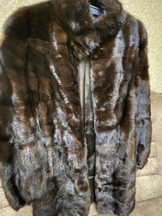 Шуба норковая натуральный мех