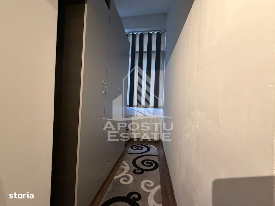 Apartament cu 2 camere, centrala proprie,  teren 99 mp, zona Iosefin