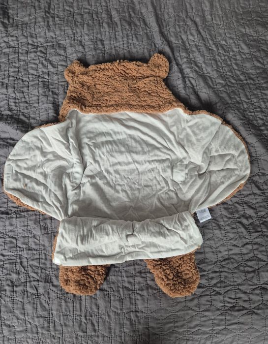 Плюшена пелена мече за новородено