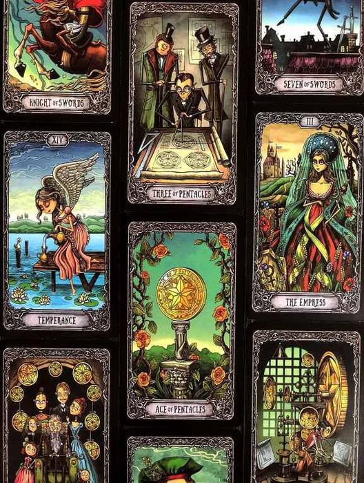 Карты МАК Таро Тёмного особняка (The Dark Mansion Tarot), разм. 6*10.