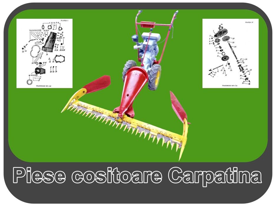 Piese motocositoare Carpatina