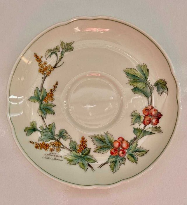 Порцеланов сет чаша с чинийка за чай Seltmann Weiden Bavaria Germany