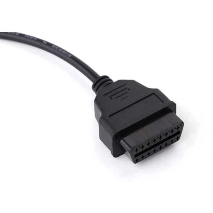 КАБЕЛ-ПРЕХОДНИК BMW 20 pin мъжки към 16 pin OBD2