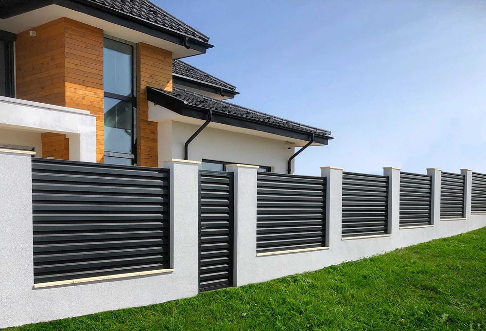 Panou Gard Tip Jaluzea Metalic zincat vopsit electrostatic