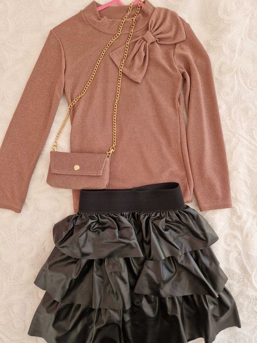 Блуза+пола+чанта  140р-р