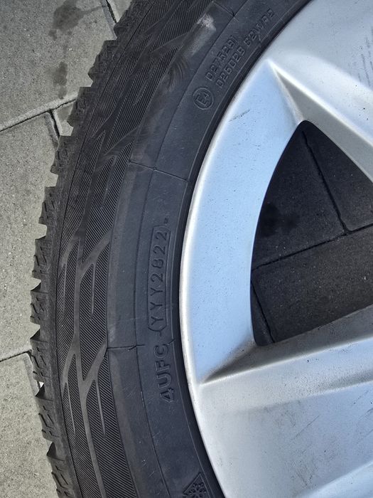 Джанти 17 цола с зимни гуми