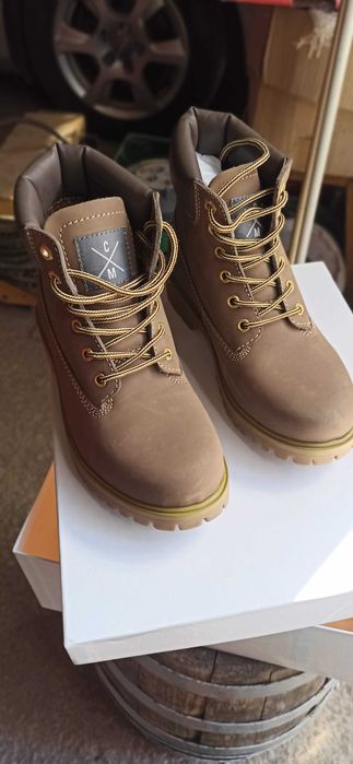 Обувки , кубинки 37 номер - естествена кожа