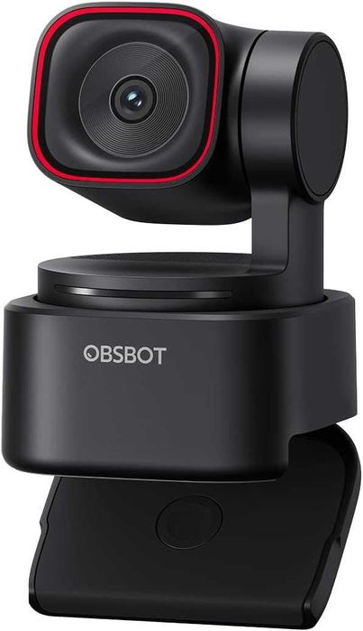 OBSBOT Tiny 3 Lite AI-Powered Spatial Audio 4K Webcam