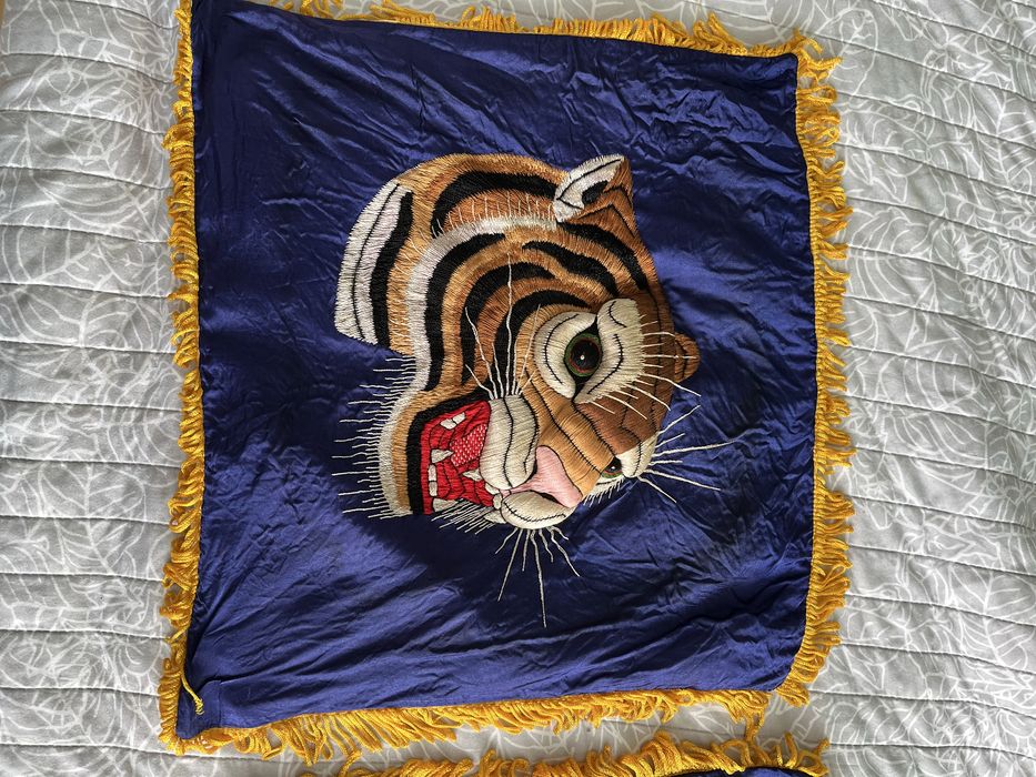 Калъф за възглавница тигър винтидж