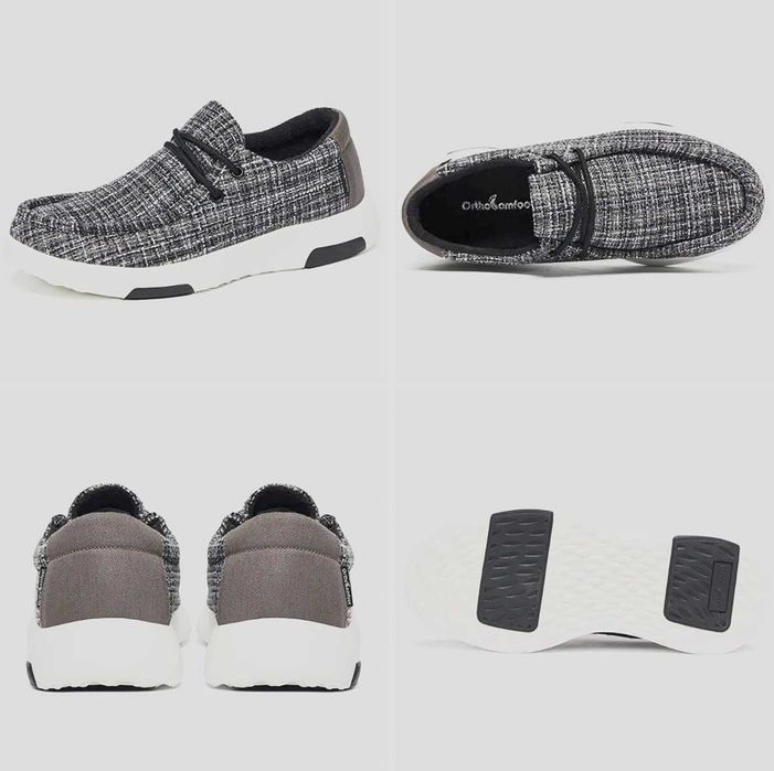 OrthoComfoot Women’s Slip On Shoes with Arch Support 38 (8)