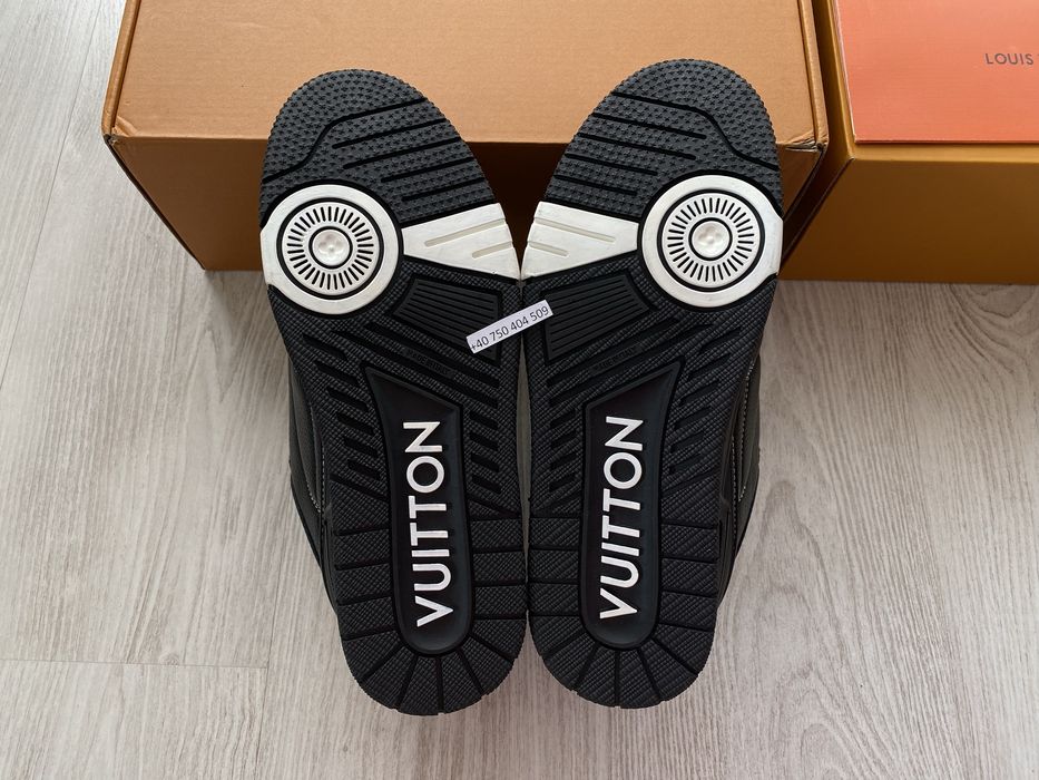 Louis Vuitton Skate Sneaker Black 42