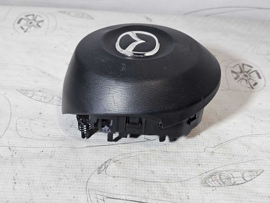Airbag volan șofer Mazda CX-5 KE 2008-2017 2015 2.2 SkyActiv-D 110kW Cod OEM: KD450589 (5E3)