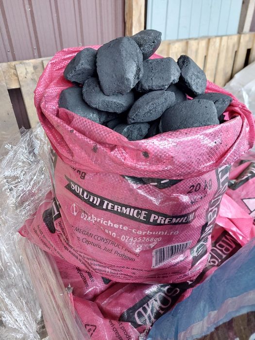 Cocs petrolier,brichete din cox petrolier sau carbuni lignit