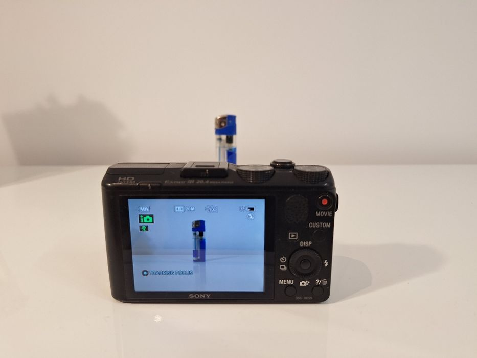 Цифров влогърски  фотоапарат  Sony Cyber-shot DSC-HX50 Wi-Fi,SMART