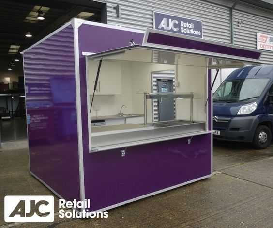 Самый простой передвижной магазин -Киоск