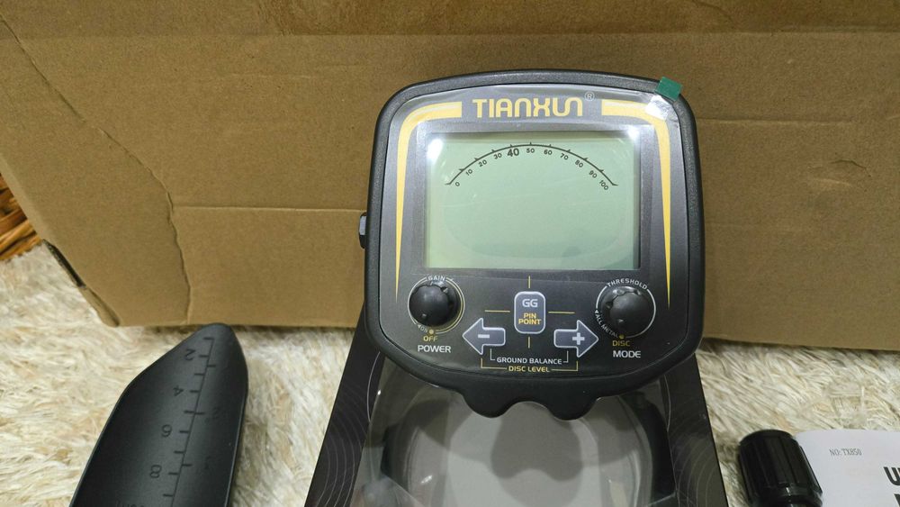 Пълен комплект качествен професионален металотърсач златотърсач