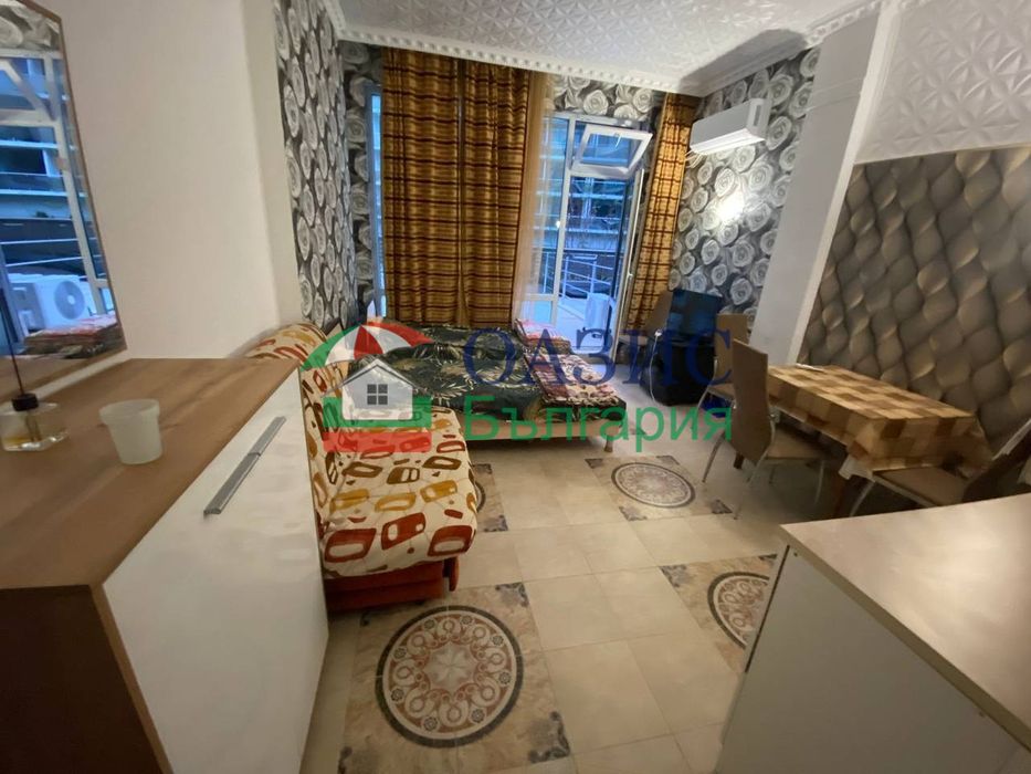 Студия с большой террасой в комплексе Санни Бич Плаза, 2 этаж, Болгария, Солнечный берег, 42 м2, 65 000 евро,