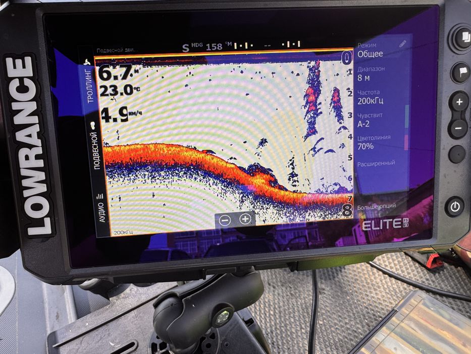 Эхолот Lowrance elite fs 9