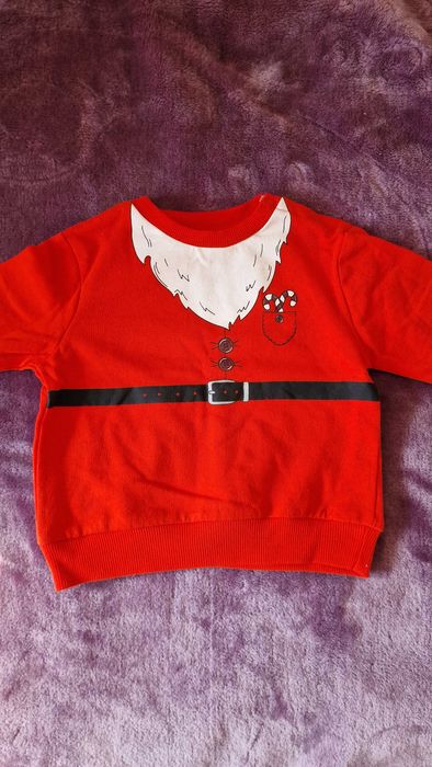 Коледно боди и блузка