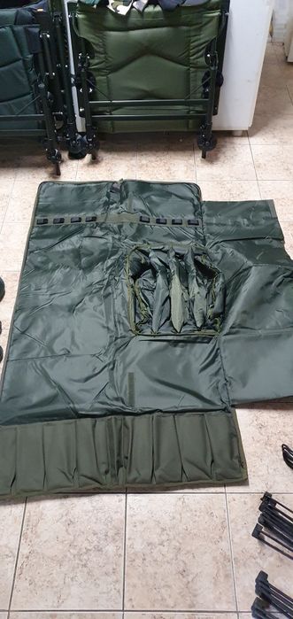 Шаранджийски калъф за 4+4 пръчки на KAIDA 145см.