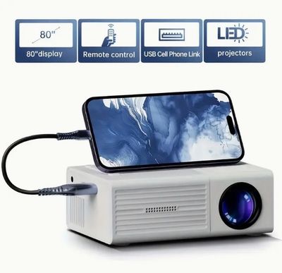 Преносим мини проектор с Full HD Native1080P