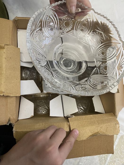 Продам стеклянную  посуду