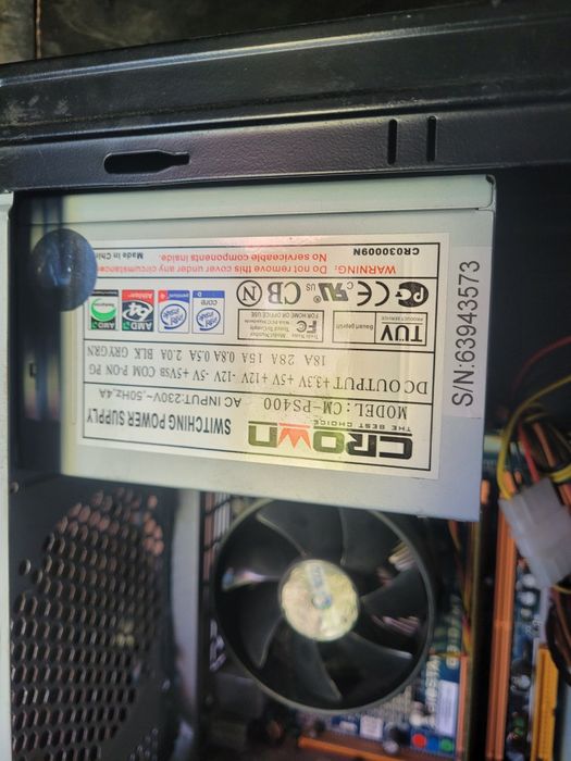 Блок питания CROWN CM-PS400W 400 Вт