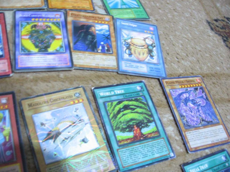 Колекция 74 редки yu-gi-oh карти за игра