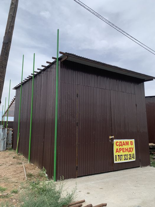 Ангар на строительном базаре