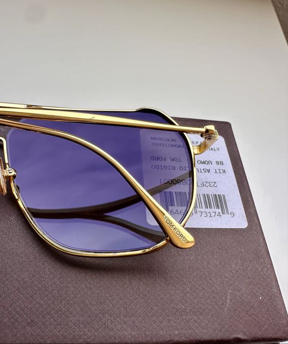 Tom Ford TF852  Gold Navigator – Оригинал, топ състояние