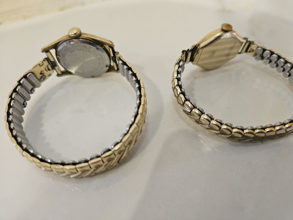 Lot 2 ceasuri mecanice de aur, 8k