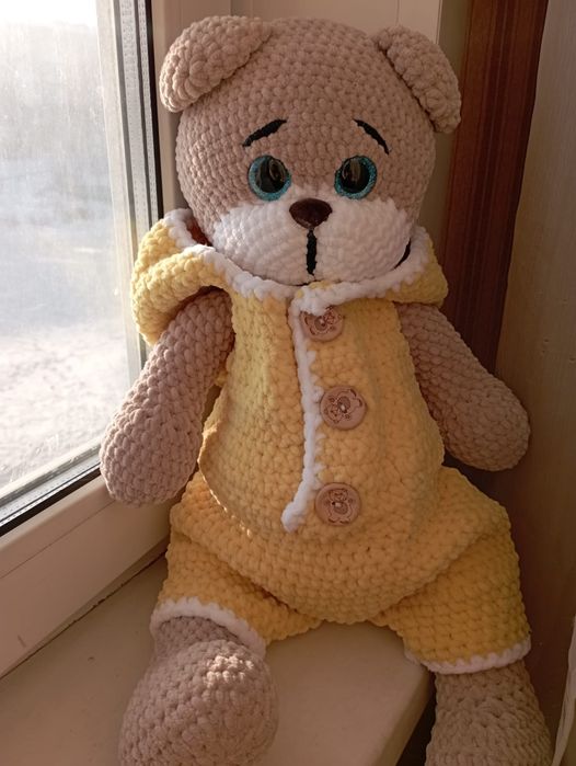 Мягкие игрушки ручной работы.