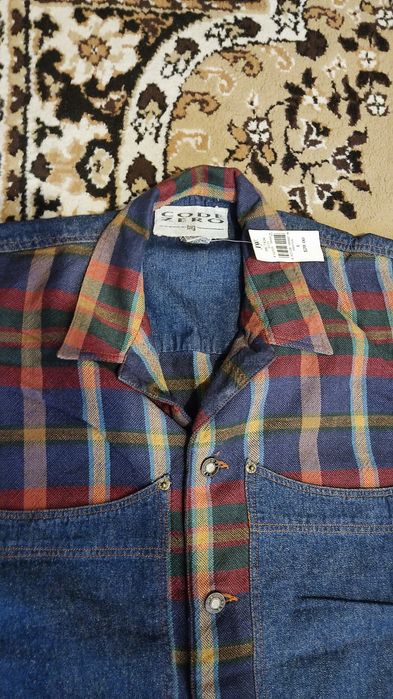 Рубашка джинсовая