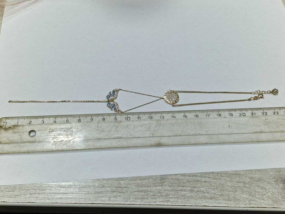 Златна гривна за китка / глезен и пръст 14К / 5,27 гр.