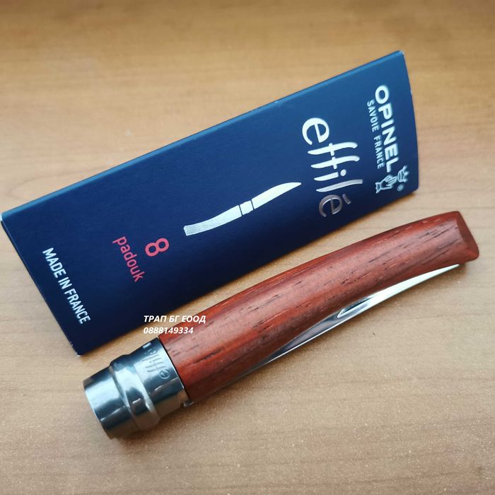 Нож Opinel Les Effiles №8, №10, №12, №15  бубинга ФРАНЦИЯ