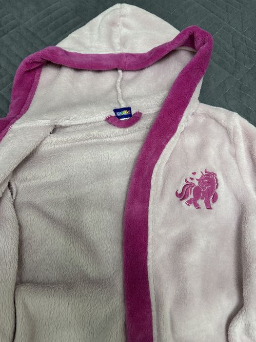 Теплый халат для девочки