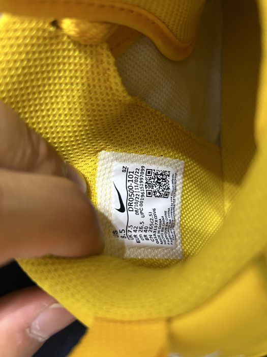 Nike x Off-White Air Force 1 Mid «Varsity Maize» — Размер 42 (EU)
